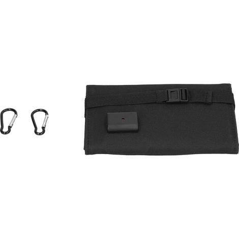 Panneau solaire pliable 20W USB portable cellules polycristallines chargeur extérieur noir (1/5)