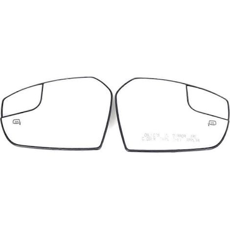 Conjunto de 2 retrovisores con conductor inadecuado y adecuado para Ford Escape 2017-2018 GJ5Z17K707A GJ5Z17K707G (1/5)