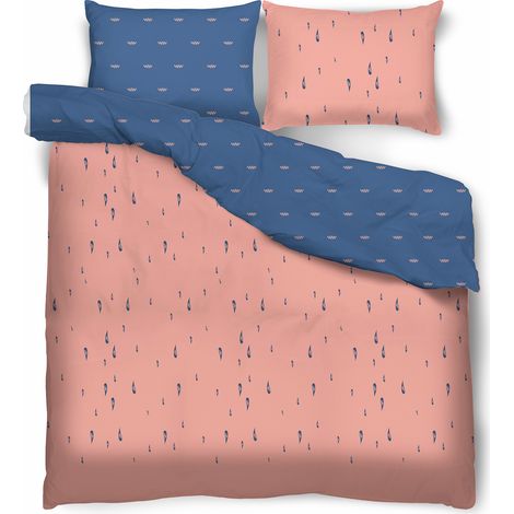 Set di biancheria da letto Miss Lucy Sweet Dream Drops 160x200 cm 2x70x80 cm