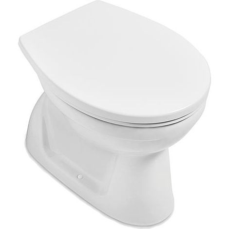 WC suspendu Villeroy & Boch NEWO sans rebord, sortie verticale