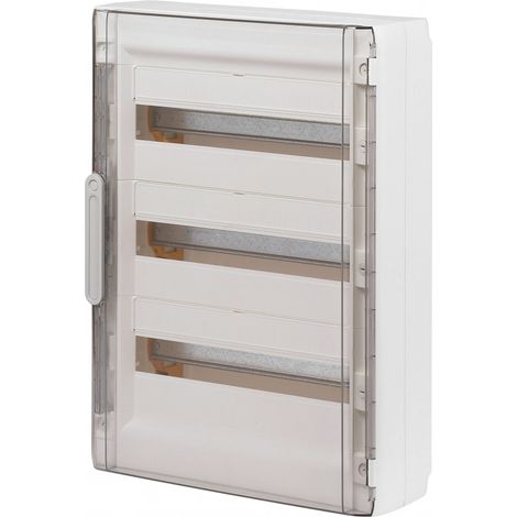 Porte transparente XL³125 IP40 IK09 pour coffret 3 rangées réference 401613 LEGRAND 401873