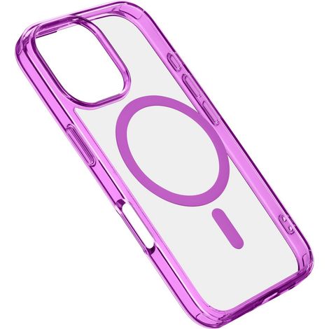 Cellularline ICONICMAGIPH16PROP funda para teléfono móvil 16 cm (6.3") Rosa, Transparente (1/5)