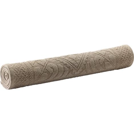 Tapis de Bain Uni de Couleur Chamois pour Douche et Salle de Bain 54 x 64 cm - PANGIVO