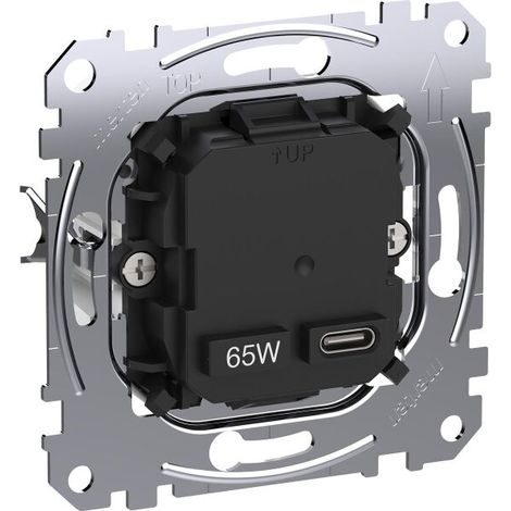 Merten USB Ladestation-Einsatz TYP 1XUSB C 65W