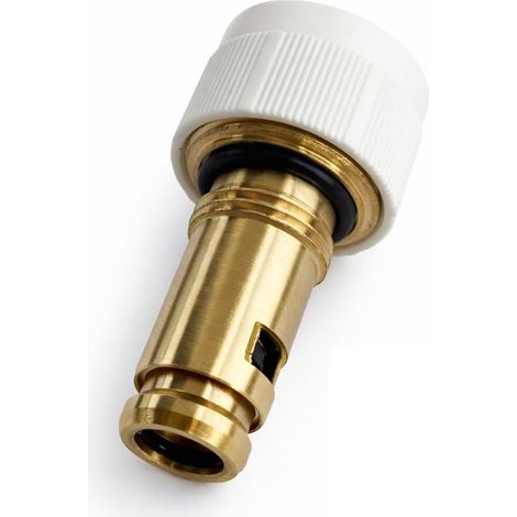 Vanne de radiateur 1/2", valve thermostatique de rechange pour système de chauffage (1/5)