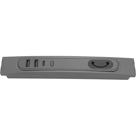 Station d'accueil hub USB 27 W à charge rapide avec répartiteur de charge multiport et témoin lumineux LED, compatible avec Tesla Model 3 Y (1/5)