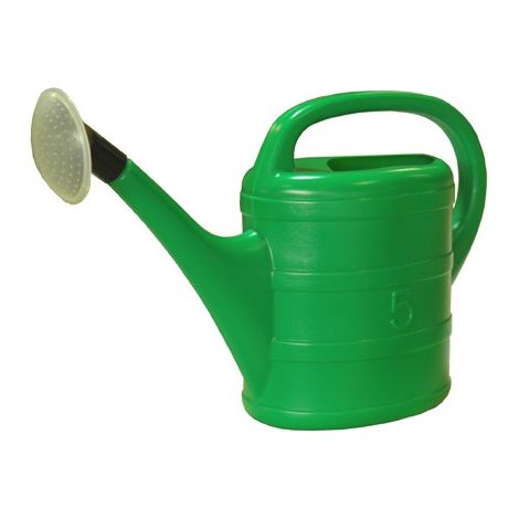 Annaffiatoio in polietilene verde - 5 L