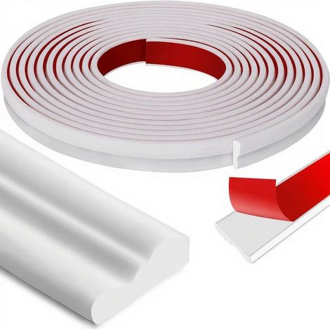 Moulure décorative autocollante pour murs, baguette décorative en relief style européen, largeur (40 mm), 1 mètre (1/5)