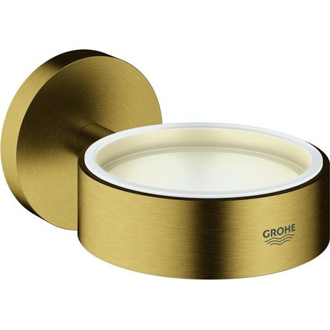 Grohe Essentials - Soporte para vaso/jabonera, Cool Sunrise cepillado 40369GN1