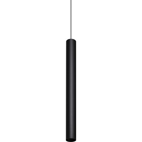 Ideal Lux Sospensione Look 1 luce GU10 nero alluminio vetro