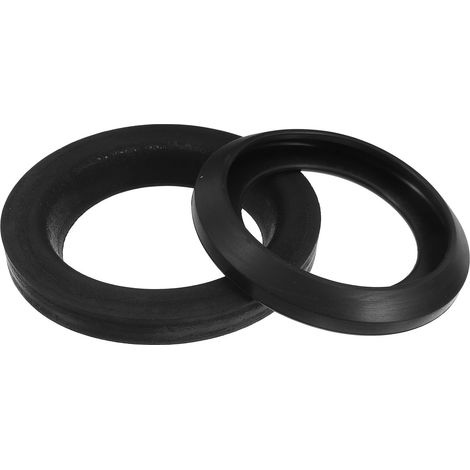 Kit de Remplacement de Joint de Toilette en Caoutchouc Noir -car (1/5)