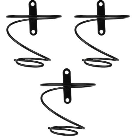 3piece Stylish Wall Mounted Wine Rack For Neat Bottle Display In (1/5)