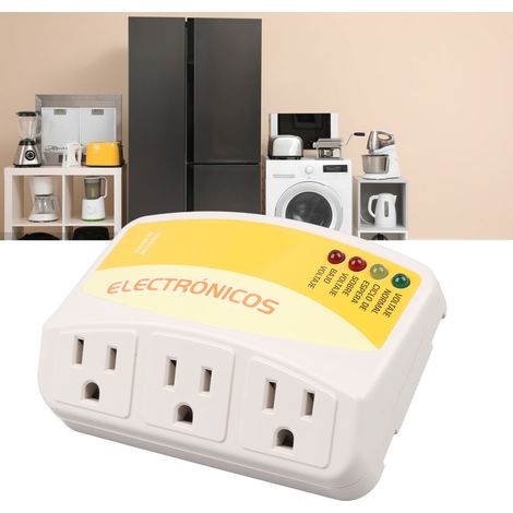 Multiprise à 3 Prises avec Protection Anti-Surcharge et Anti-Surtension ABS 11cm 1440W (1/5)
