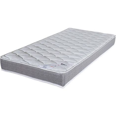 Matelas 80x190 Ryad - Ressorts - Hauteur 21 cm - Soutien très ferme (1/5)