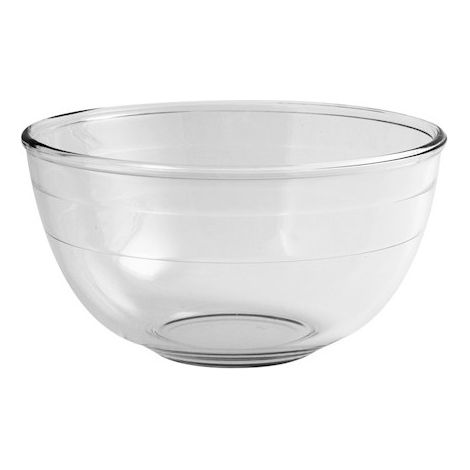 Borosilikatglas Schüssel 2 l – vielseitig einsetzbar für Küche und Tisch