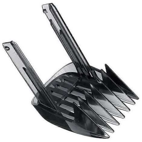 Lot de 2 peignes de coupe compatibles avec les tondeuses Philips HC9450, HC9490, HC9452 et HC7460, réglables de 7 à 24 mm. (1/4)