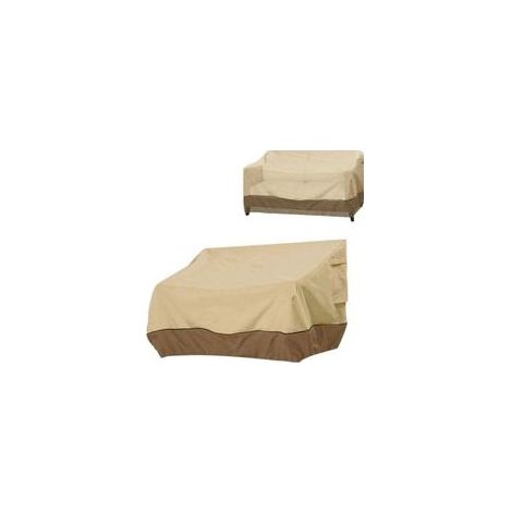 Housse De Canapé Extérieur - Polyester 210D Imperméable Et Résistant Aux UV - Pour Canapé Fauteuil Loveseat Banc Patio - 193 X 83 X 84 Cm (1/5)