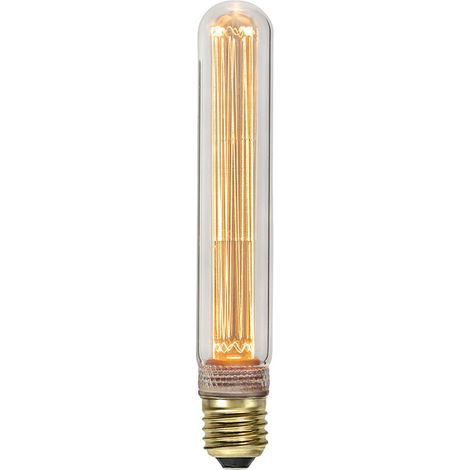 Ampoule Star Trading 'New Generation Classic', forme tubulaire T30, E27, filament LED, dimmable, blanc chaud, H 18,5 cm