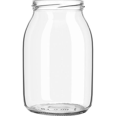 Glasglas für Konservendosen 1062 cm³ - Hals Ø 82 mm