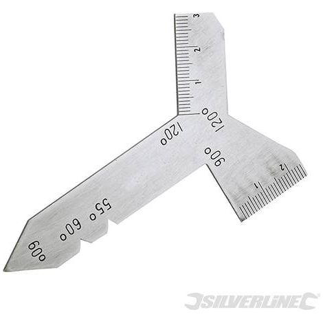 Silverline calibro in acciaio marcato con angoli Prezzo