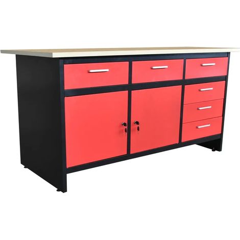 Werkbank mit Schubladen 8015075