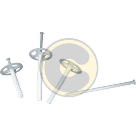 cf 10 chevilles en nylon pour la fixation de couches de briques creuses 54x90 millimA tre