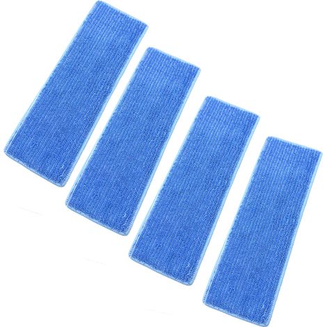 DTEKGAZ - Kompatibel mit den Staubsaugern Proscenic P11/P10/P11 SMART/P11 COMBO, blaue Mikrofasertücher (4er-Packung) (1/4)
