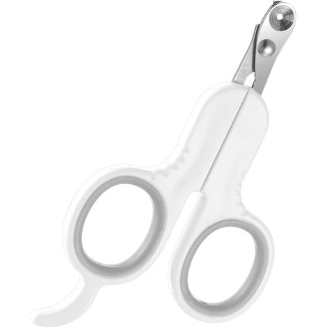 Professioneller Nagelknipser für Katzen, Nagelschneider für Haustiere, Krallenknipser für Katzen, Kätzchen, kleine Kaninchen, Vögel, Nagelknipser für unerfahrene Familien (grau) (1/5)