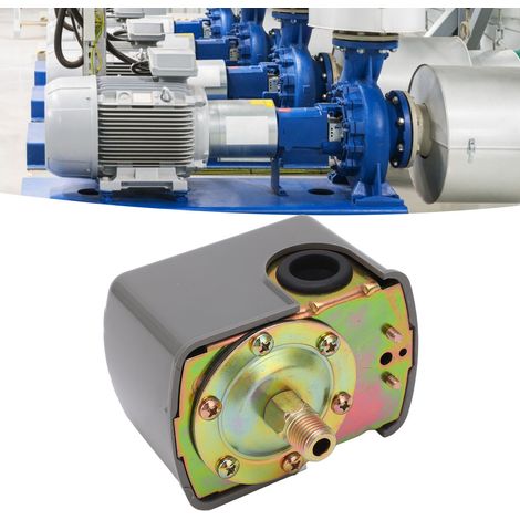 Pompe de surpression auto-amorçante domestique, pompe à eau en acier inoxydable, réservoir avec pressostat, contrôleur automatique, accessoires pour interrupteur automatique de pompe à eau 110 V-230 V (1/5)