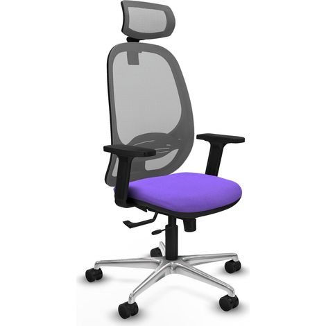 Silla de oficina piqueras y crespo Cilanco negro ergonómica ajustable (1/2)