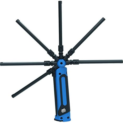 As-Schwabe EVO 8 lampada da lavoro ricaricabile nera blu (1/5)