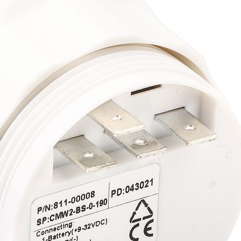 Indicateur de niveau d'eau à aiguille, trou de fixation de 52 mm, universel, convient aux bateaux, camions, camping-cars, groupes électrogènes, bus et applications marines. Fond noir et cadre argenté. (1/5)