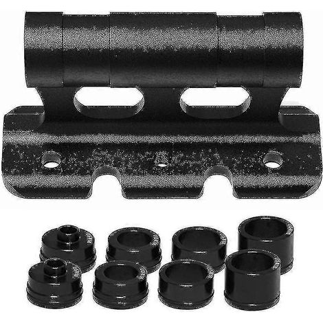 Supports de fourche à dégagement rapide pour axe traversant de vélo, blocs de fourche avant, supports de barres de toit pour voiture, compatibles avec les axes de 5x100 mm, 12x100 mm, 15x100 mm et 15x (1/5)
