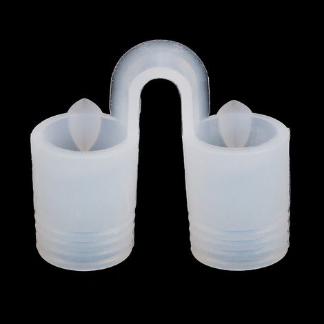 Dispositif anti-ronflement Soulagement Protection Aide à la respiration et au sommeil Facile Clip Dilatateur nasal S (1/3)
