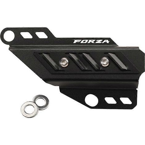 Cache-tube de roue arrière Honda FORZA 350 NSS350 modifié, protection de tube en alliage d'aluminium (C Noir FORZA) (1/5)