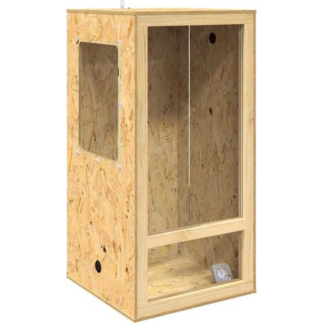Terrarium Braun 50 x 50 x 100 cm OSB vidaXL
