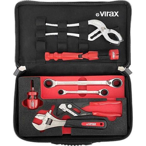 COFFRET SANIBOX - Lot de 7 outils du plombier VIRAX 310420