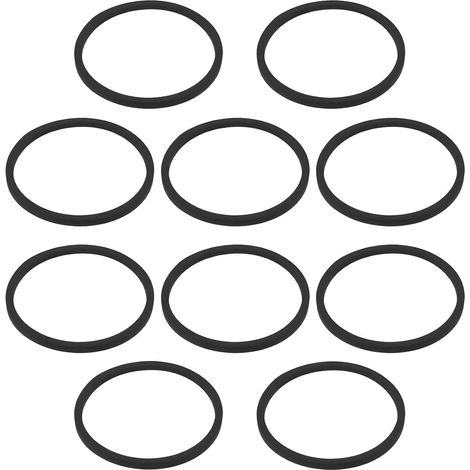 Lot de 10 Rondelles D'étanchéité Plates de 40 Mm pour Siphon D'évier (42 X 37 X 2 Mm) Et Tuyau D'évacuation. (1/5)