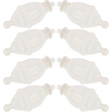 Lot de 8 embouts décoratifs en plastique pour poteaux (1/5)