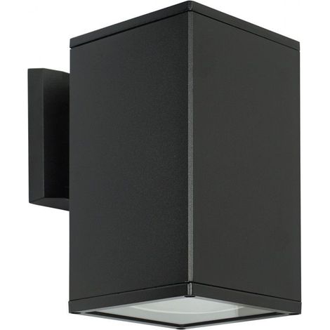 Applique esterna nera 20x12cm E27 IP54 SU-MA Adela (1/4)