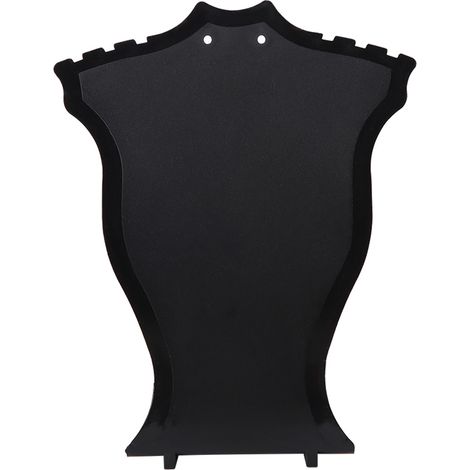 Porte-bijoux Noir pour Colliers, Pendentifs, Boucles d'Oreilles et Chaînes - Présentoir Élégant (1/5)
