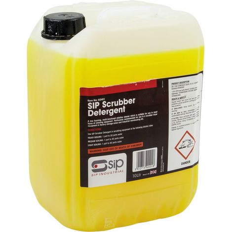 SIP 10ltr Scrubber Detergent - L18 x W23 x H31 cm