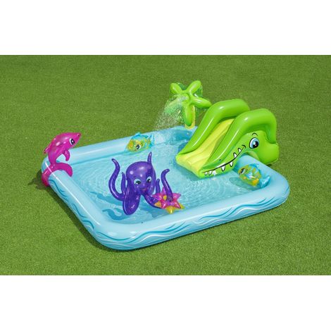 Piscinetta gonfiabile Acquario Fantastico Play Center Aquarium Bestway 53052 (1/5)