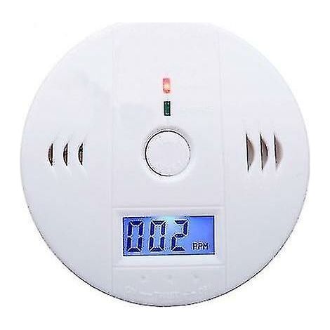 Détecteur de fumée et monoxyde de carbone 85 dB – Alimentation sur secteur – Fixation murale – Matériau ABS blanc – Taille 10x10x4 cm (1/3)