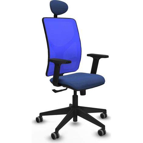 Sedia da ufficio piqueras y crespo Motilla blu navy confortevole (1/2)