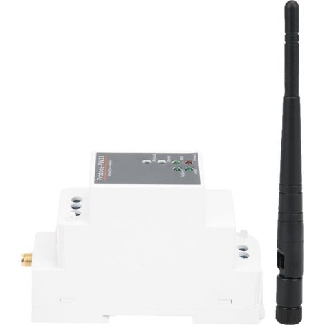 GARRYFIZH Serveur série RS485 vers WiFi/Ethernet pour rail DIN - Module de communication pour systèmes Mbed (9-50VDC, modèle PW11-M)