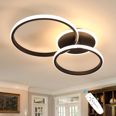 Plafonnier LED Dimmable 42W Rond Luminaire Plafonnier 3000K-6500K (1/5)
