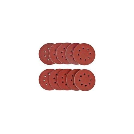 Disques abrasifs pour meuleuse d’angle – 100 pièces, grain 40/80/120/180/320/600/800/1000/1500/2000, diamètre 125 mm – parfaits pour le ponçage, la polissage et le décapage de la rouille (1/5)