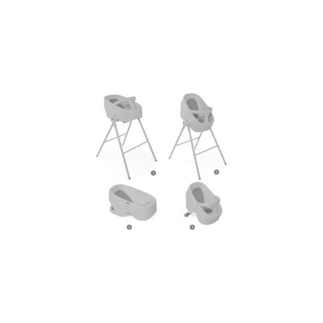 CHICCO Baignoire douche bébé Bubble Nest cool grey