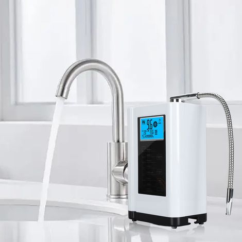 EHM 729 Wasserstoffanreicherungs-Wassergenerator mit 3,8-Zoll-LCD-Bildschirm, 5-Titanplatten-Tank, pH 3,5-10,5, multifunktional (EU-Stecker 220 V) (1/5)